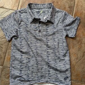 Boys' Striped Polo Shirt Golf Shirt - Blue
